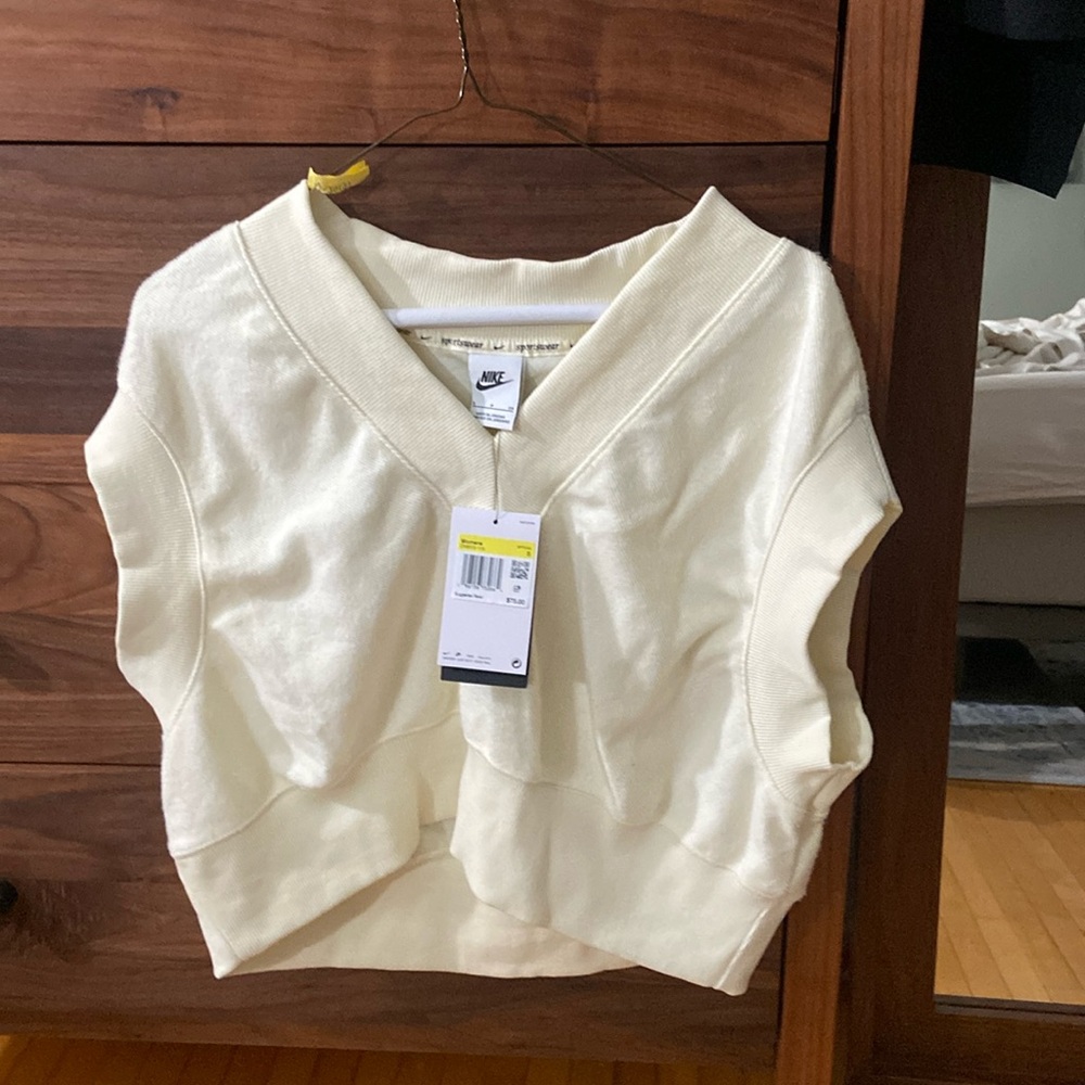 Nike cropped sweatshirt